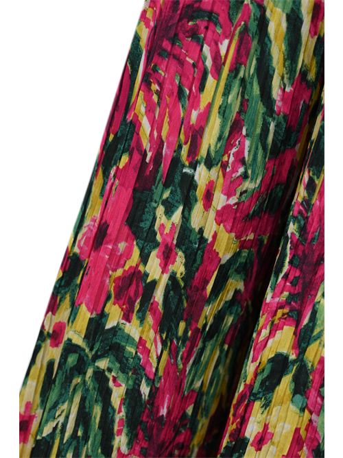 Pantalone Balestrate con stampa TPN | BALESTRATE 242S5MAGENTA-GIALLO